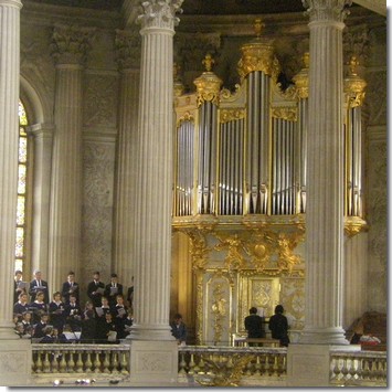 Messe à la Chapelle Royale du Château de Versailles