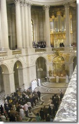 Messe à la Chapelle Royale du Château de Versailles
